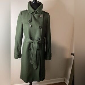 J. Crew Olive Trench Coat for Women